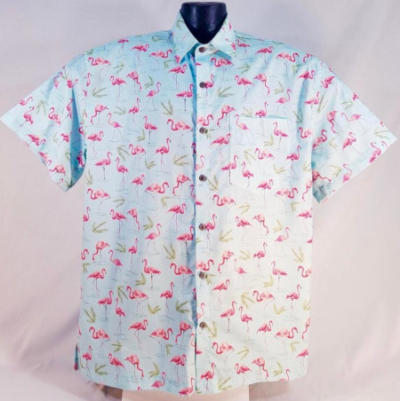 ​Flamingo  Hawaiian Shirt
